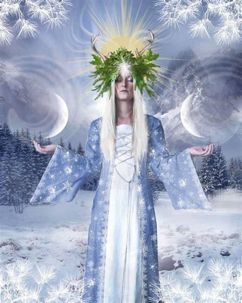 Winter solstice pagan worship